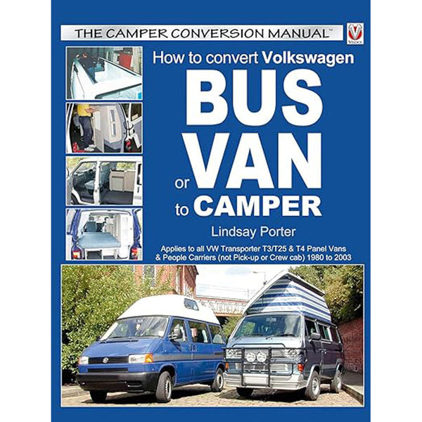 How to Convert Volkswagen Bus or Van to Camper Book