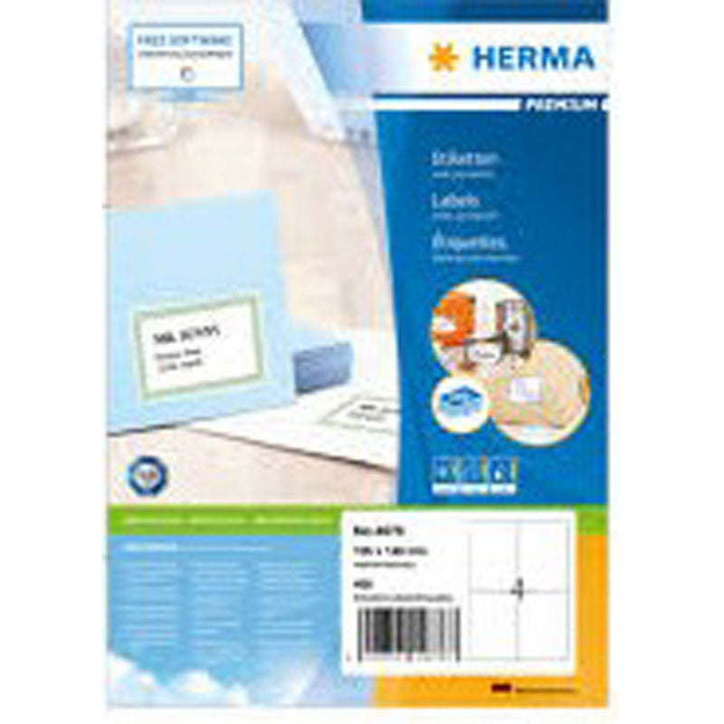 Herma Premium Labels A4 105mm 100pc