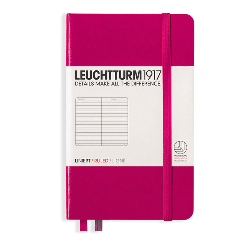 Leuchtturm Hardcover Ruled Notebook A6