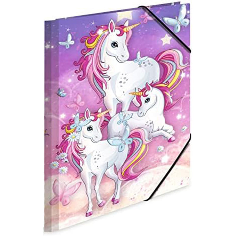 Herma Elasticated PP Folder A4 (Unicorn)