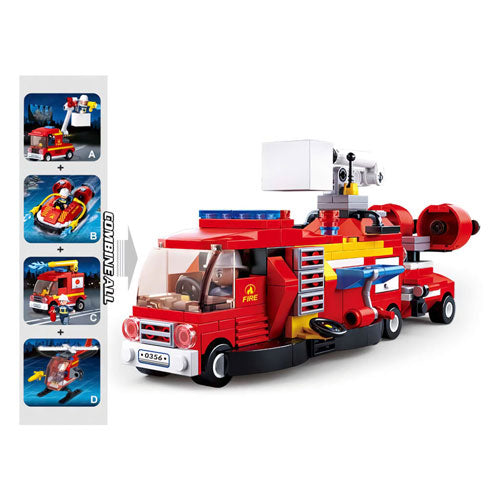 Sluban Fire Brigade Vehicle (1pc Random)