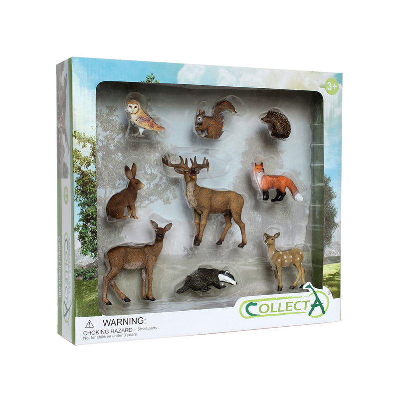 Collecta Woodland Animal Figures Set Gift