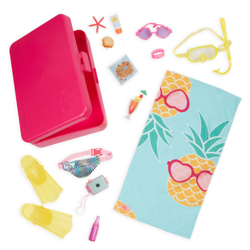 Onze generatie Doll Travel Accessoire Set