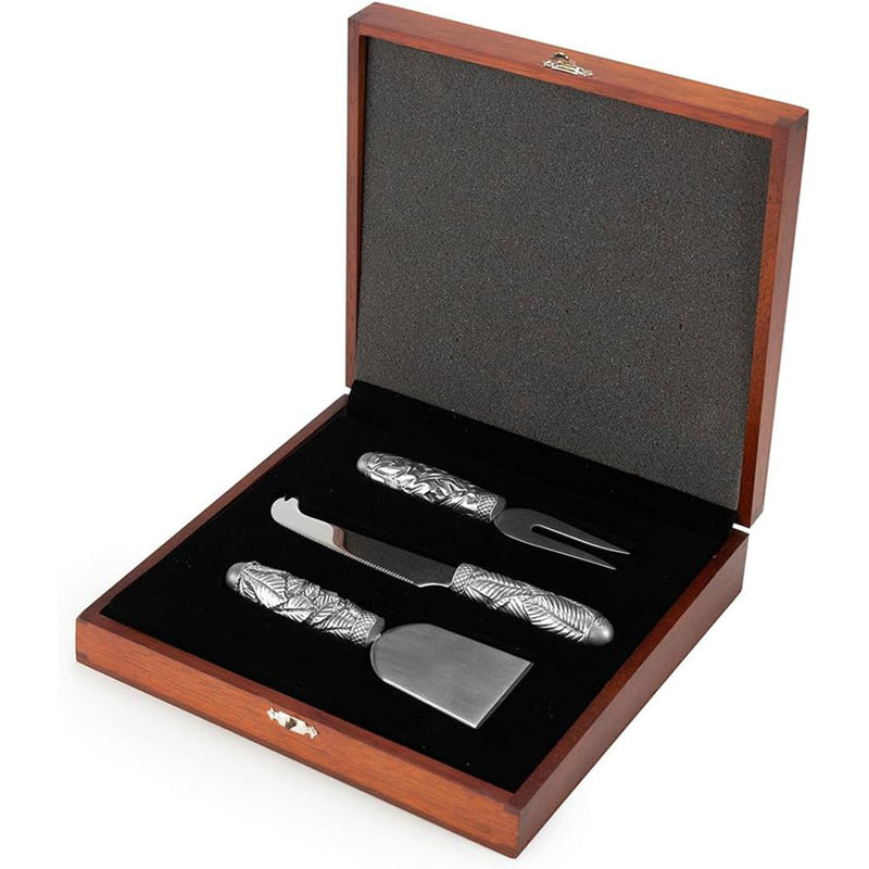 Royal Selangor Woodland Cheese Knife Trio