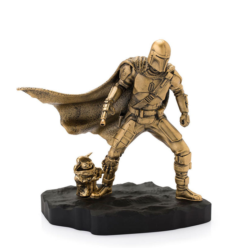 Royal Selangor Limited Edition Mandalorian Figurine Gilt