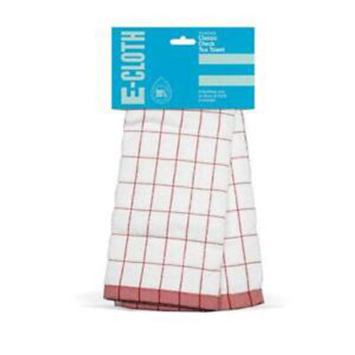 E-Cloth Classic Check Tea Towel