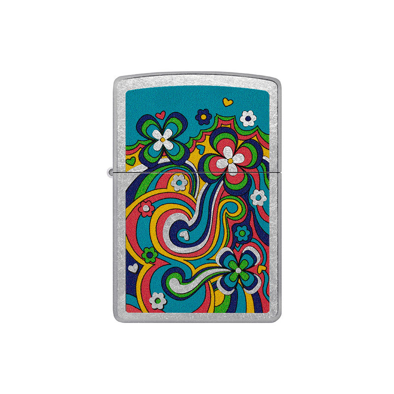 Zippo Flower Power Design Windproof Lighter