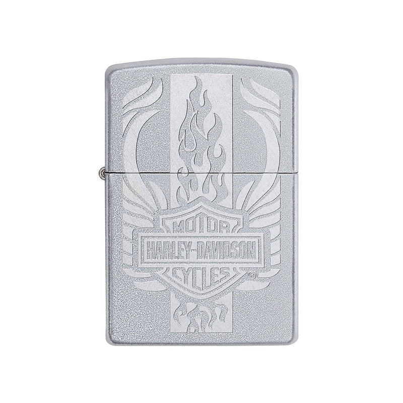 Zippo Harley Davidson Chrome Windprooter Light