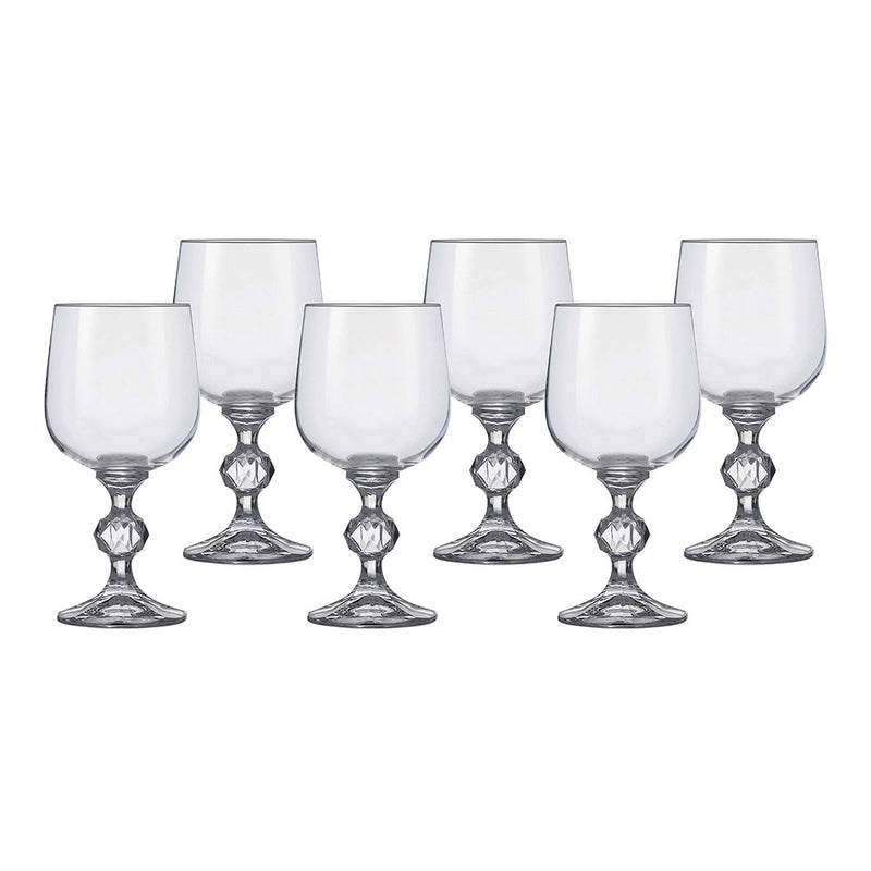 Bohemia Claudia Verre de vin (ensemble de 6)