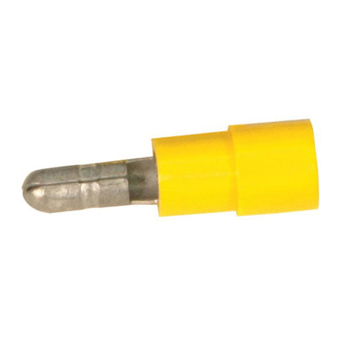 Bullet Connector 4mm 100pcs (Yellow)