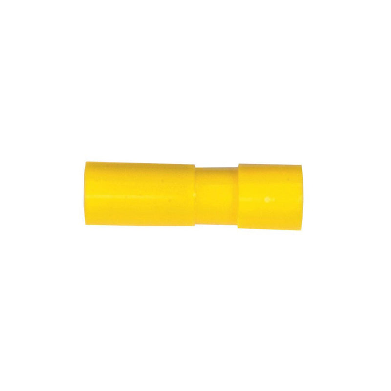 Bullet Connector 4 mm 100 stcs (geel)