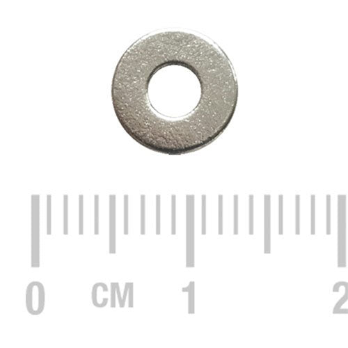 Steel Flat Washers 3mm (Pack of 200)