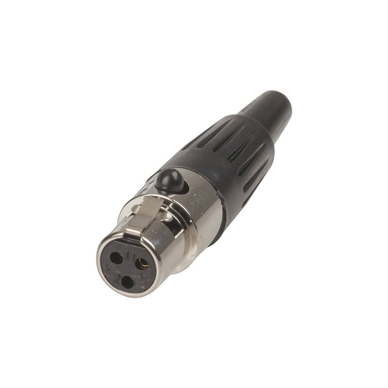 Vrouwelijke Mini XLR -stijl connector