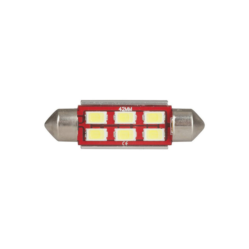 Canbus compatibele LED Festoon Globe 12V (6x5730)