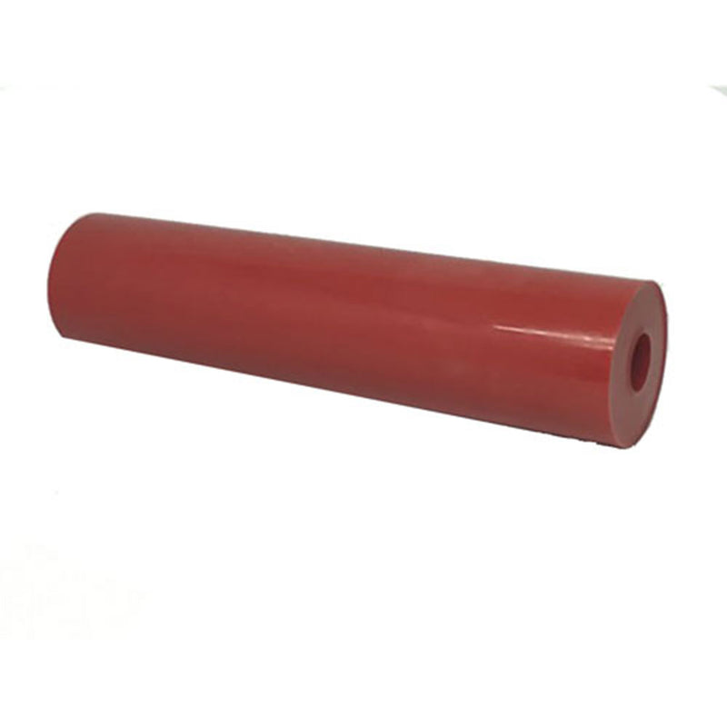 Roller 304 mm met 25 mm boring (rood)