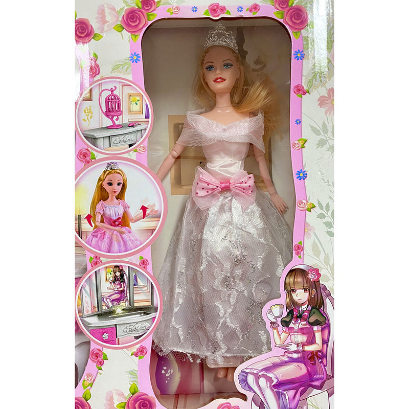 Lovely Princess Doll with Home Furnishings