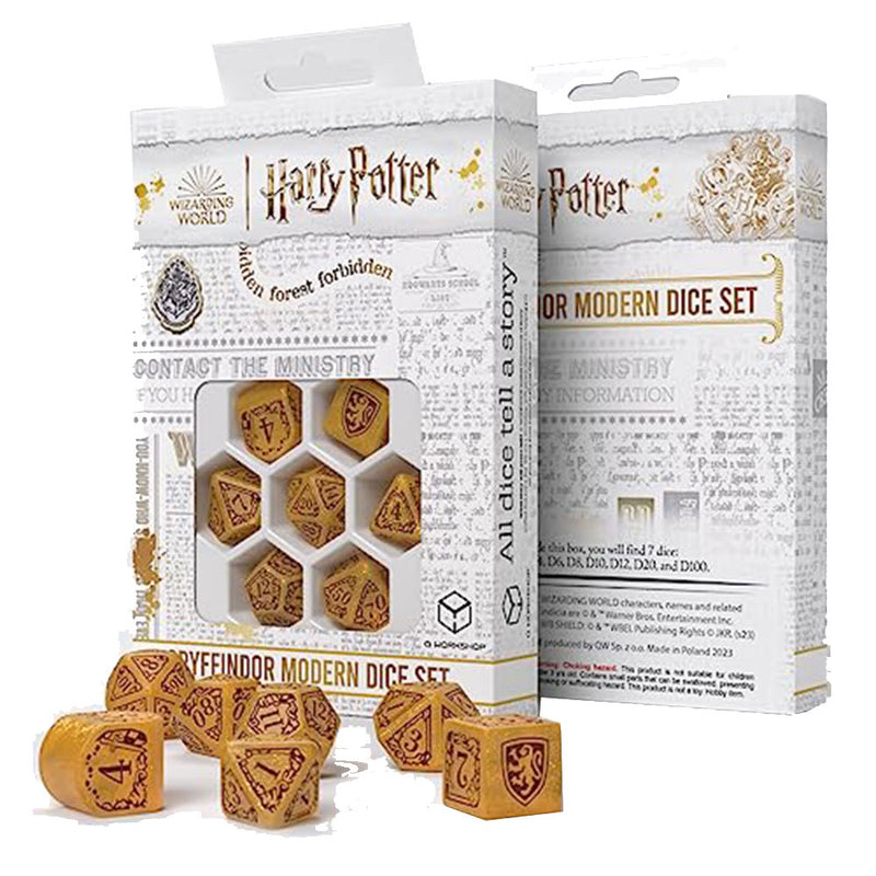 Harry Potter Grypindor moderne 7-die set