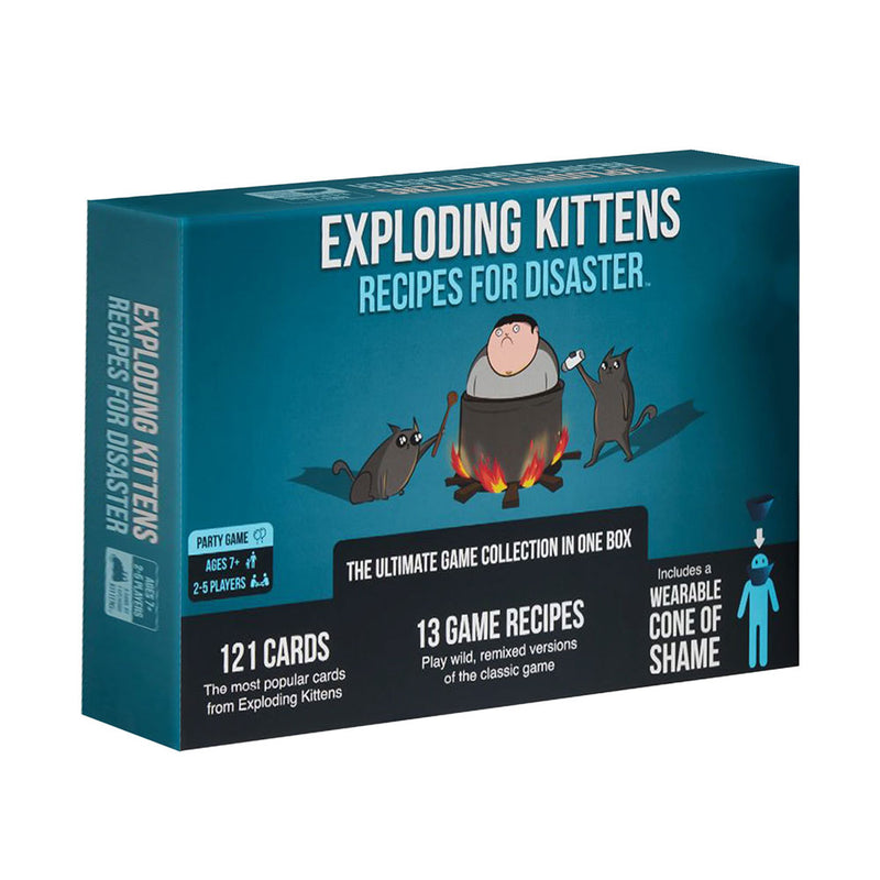 Exploding Kittens Recipes for Disaster Party Game