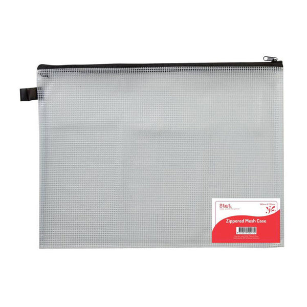 Stat Large Zippered Mesh Data Handy Case (360x270mm)