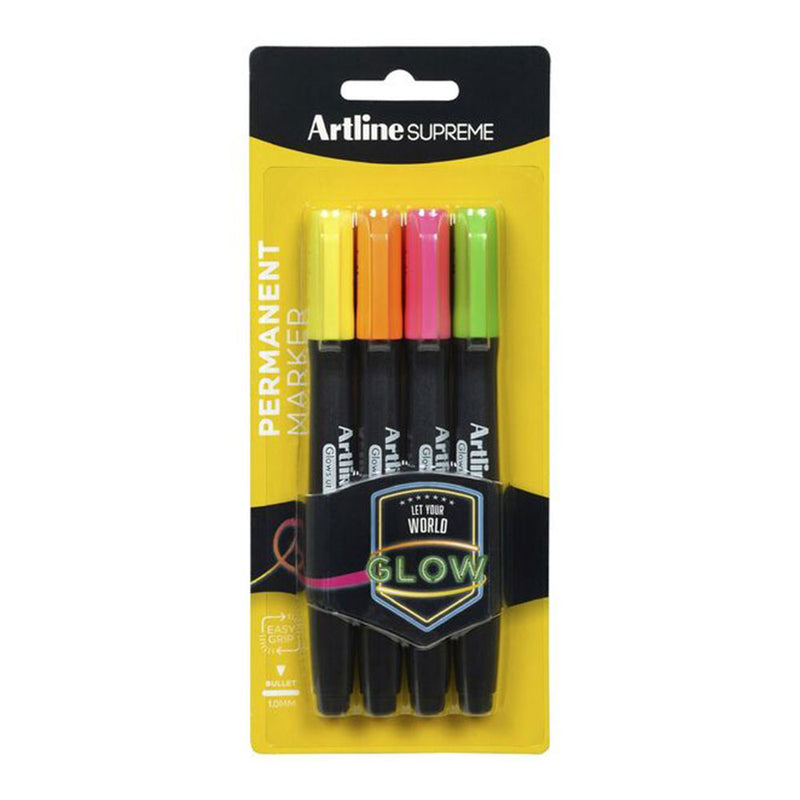 Artline Supreme Marker 1mm (pack de 4)