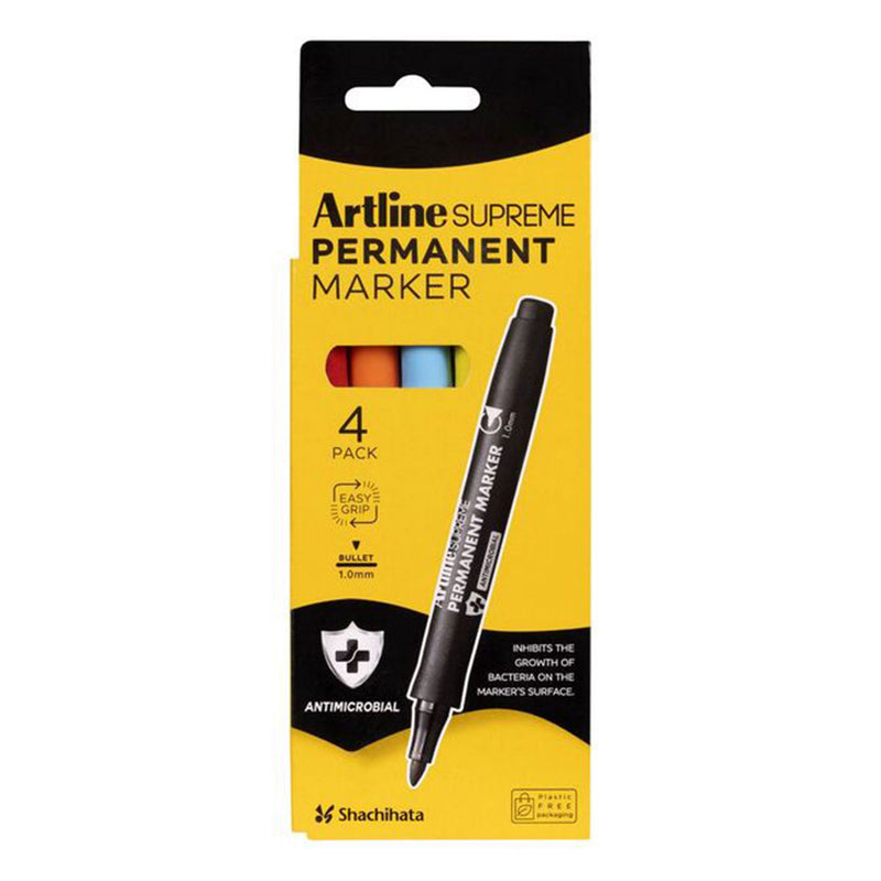 Artline Supreme Marker 1mm (pakket van 4)