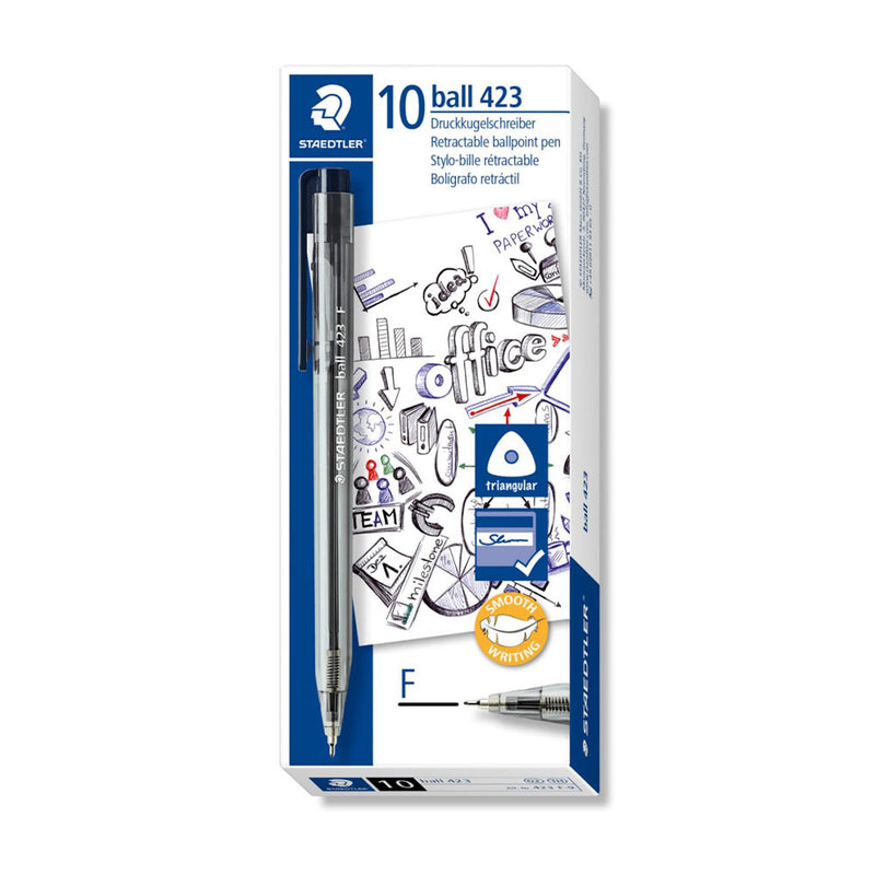 Staedtler 423 Fijne balpen (doos van 10)