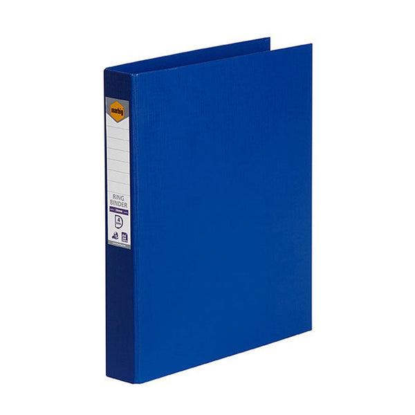 Binder Marbig A4 Pe 4 D-Ring 25Mm Blue