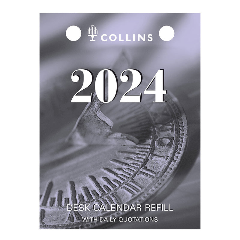 Collins Debden 2024 Desk -kalender 76x102mm