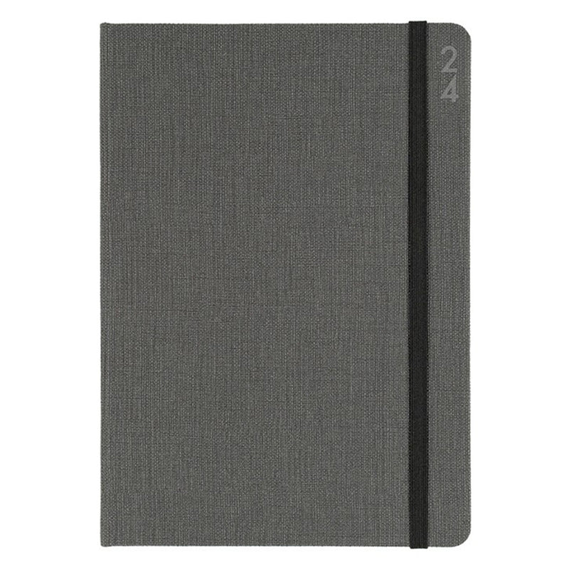 Debden Designer Textured Fabric A5 DTP 2024 Dagboek