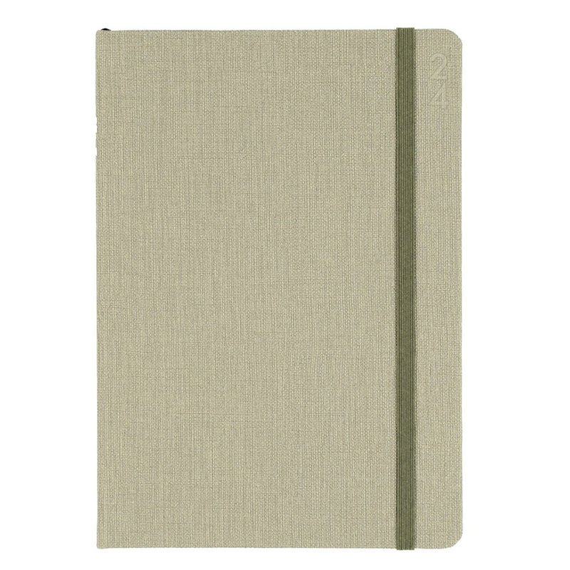 Debden Designer Textured Fabric A5 DTP 2024 Dagboek