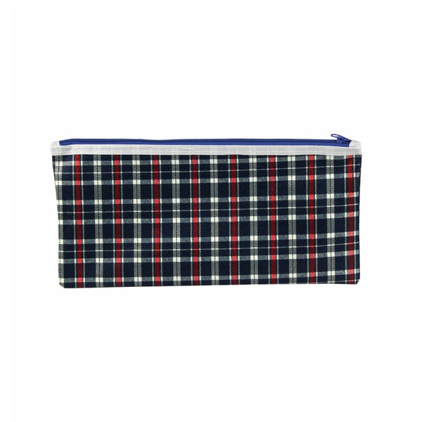 Celco 1 Zip Tartan Pencil Case (340x170mm)