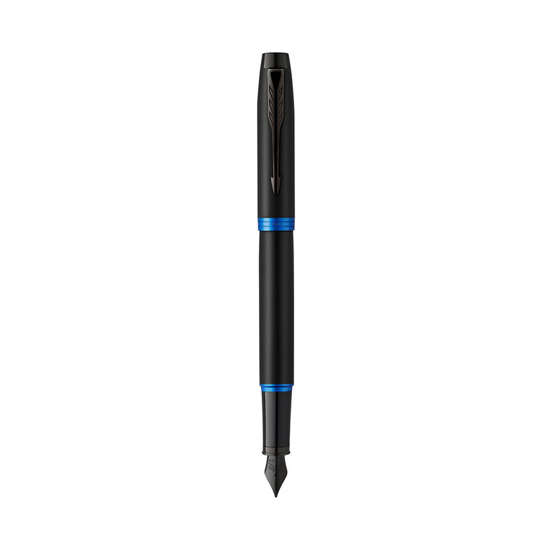 Parker im levendige ringen Fountain Pen (zwart)