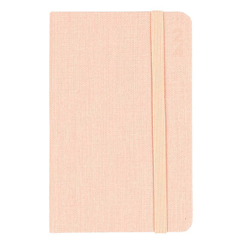 Designer getextureerde stof WTV 2024 Pocket Diary