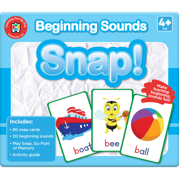 Learning Can Be Fun Beginning Sounds Snap