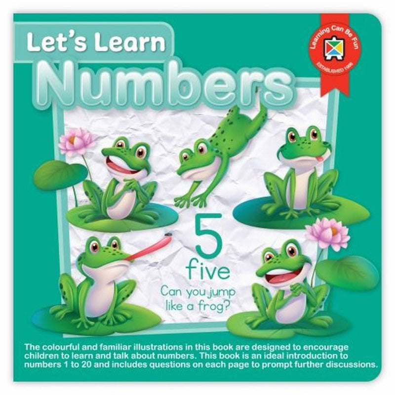 LCBF Numbers Board Book