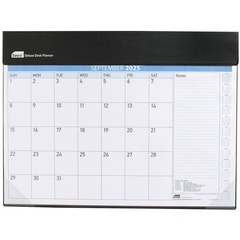 Sasco Deluxe Year to View 2025 Planner (518x387mm)