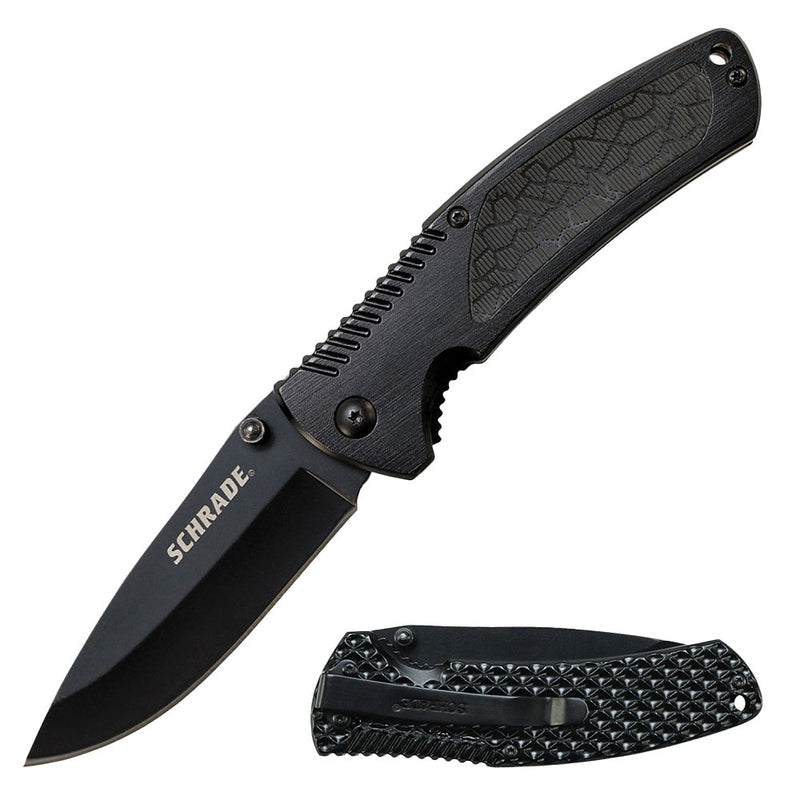 Schrade Drop Point Folding Knife