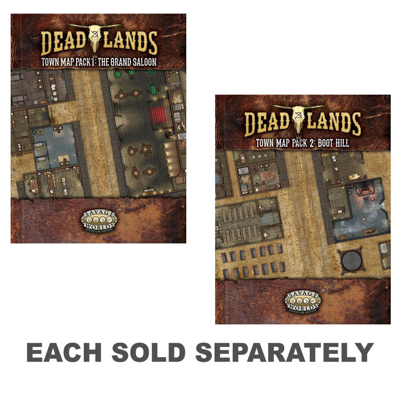 Deadlands Map Pack