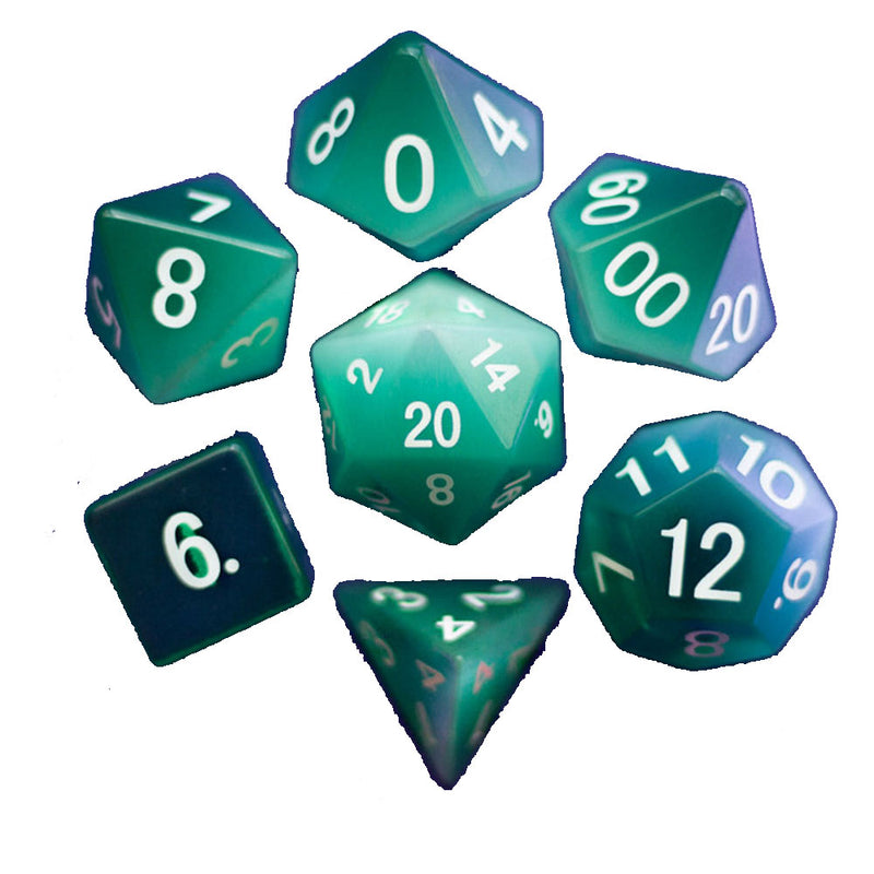 MDG Cat's Eye Polyedral Dice Set 16mm