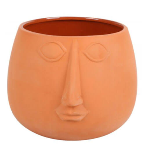 Dahla Ceramic Face Planter