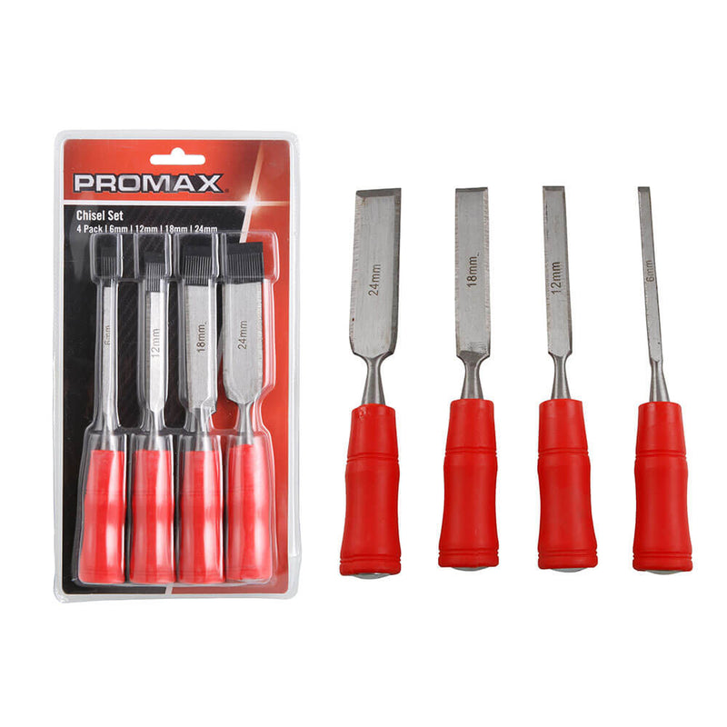 Wood Chisel Set 4pcs