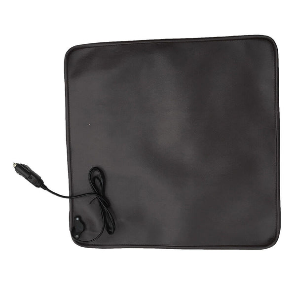 Heated Car Seat Mat Black (40x40cm)