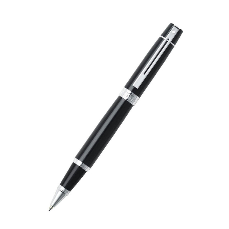 300 glanzende zwarte/verchroomde pen