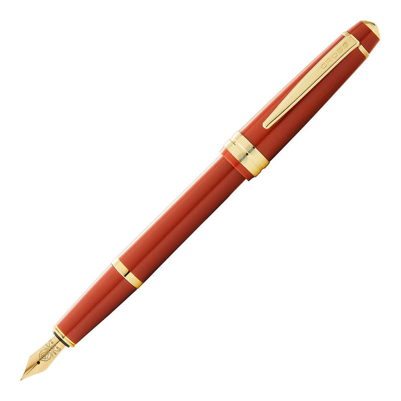 Stylo plume Bailey Light Gloss (Orange brûlé/Or)