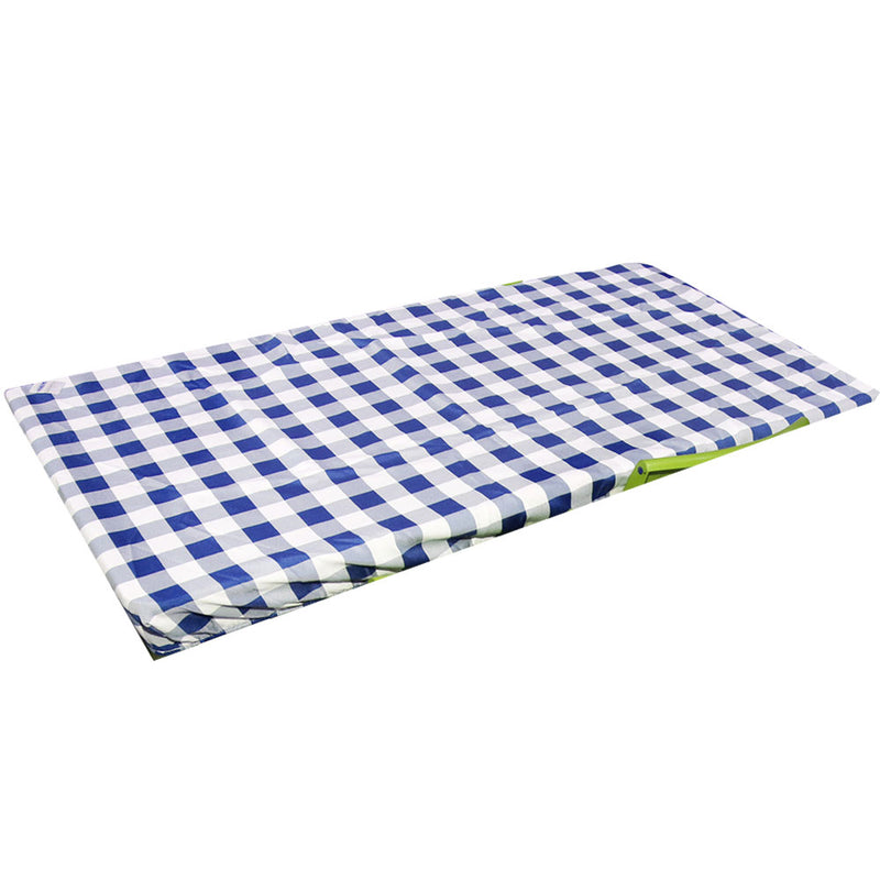 Gingham Rectangle Waterproof Tablecloth (120x90cm)