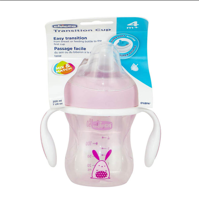 Tasse d'entraînement avec poignée 1pc 200mL (4mos+)