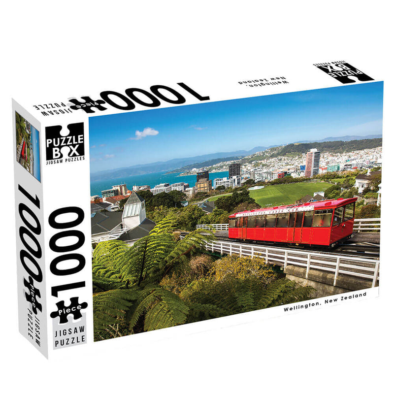 Nieuw -Zeelandse puzzelbox 1000 stcs