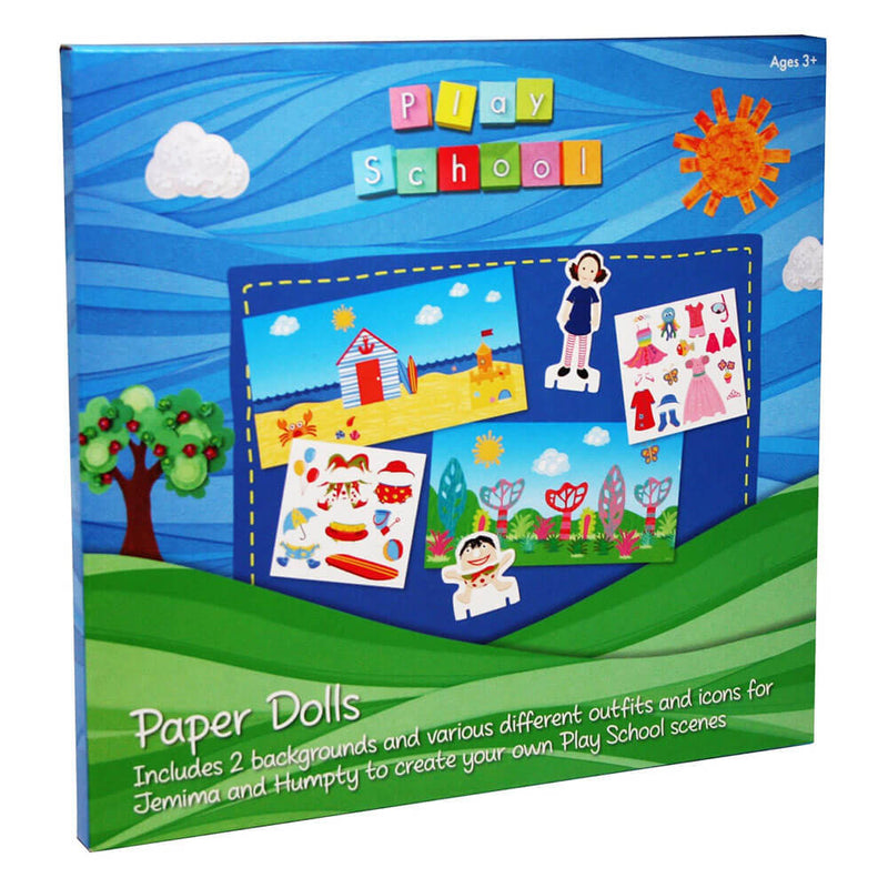 Play School Paper Dolls