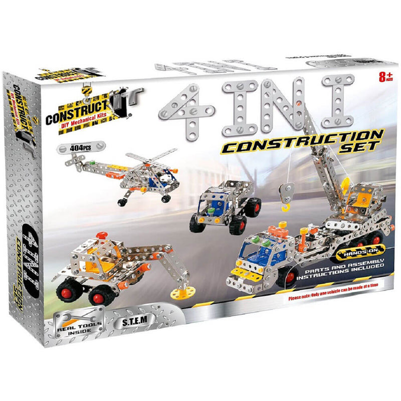 Construct It 4-in-1 Construction Set