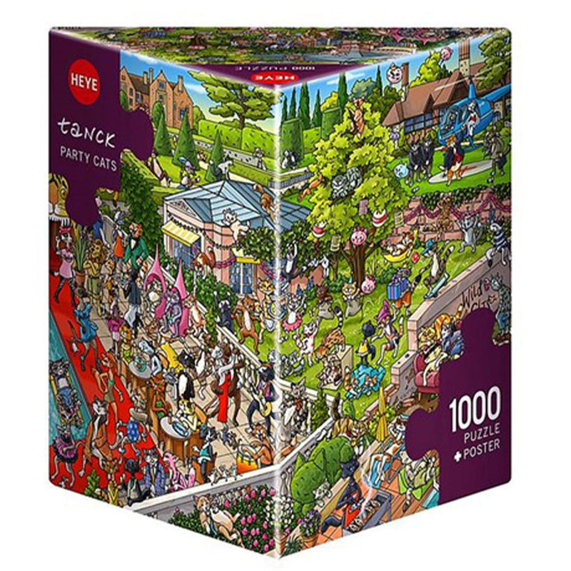 Heye driehoekige puzzel puzzel 1000 stcs